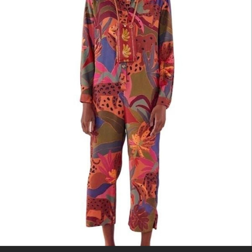 Farm Rio Multicolor Jumpsuit